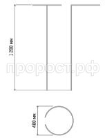 опора для цветов d40 120 