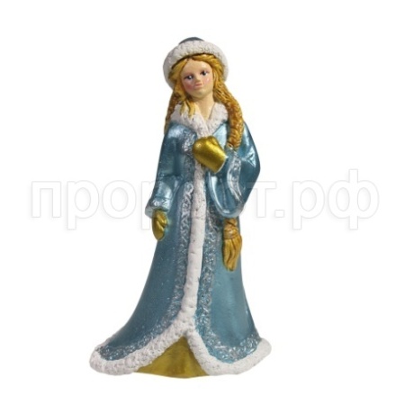Снегурочка в золотых варежках  L9.5W6.5H15  714105 