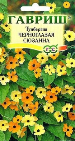 Тунбергия крылатая Черноглазая Сюзанна  0,3г Тунбергия крылатая Черноглазая Сюзанна  0,3г