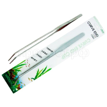 Пинцет из нерж.стали с загнутыми кончиками д/посадки водных растений/I-544/АЛ Пинцет из нерж.стали с загнутыми кончиками д/посадки водных растений/I-544/АЛ