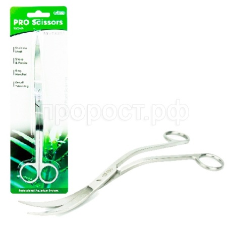 Ножницы из нерж.стали с искривленными волнообразно ножами 20см д/растений/IF-495/АЛ  Ножницы из нерж.стали с искривленными волнообразно ножами 20см д/растений/IF-495/АЛ