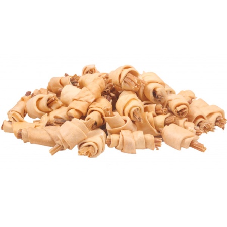 Лакомство для собак Рогалики из кожи с начинкой банка 3,3л/020036/ Лакомство для собак Рогалики из кожи с начинкой банка 3,3л/020036/