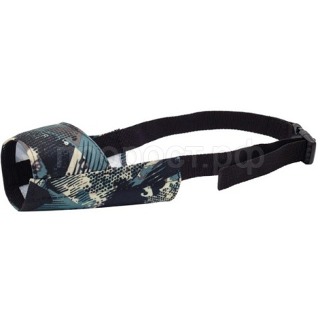 Намордник нейлон №3 принтованый черный/13040003-07/Каскад