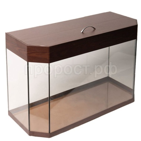 Аквариум панорамный с крышкой 72 л 60*48*16 Аквариум панорамный с крышкой 72 л 60*48*16