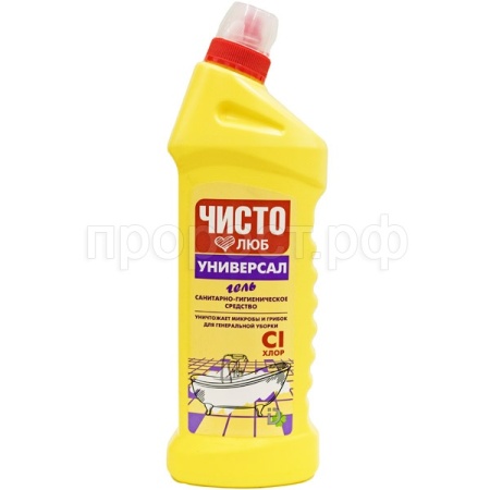 Моющее ср-во Чистолюб Универсал 750г санитар.-гигиен./16шт/