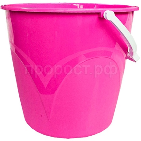 Ведро 4,5л Соло розовый А027 /20шт/Арз Ведро 4,5л Соло розовый А027 /20шт/Арз