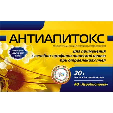 Пчелы Антиапитокс 20 г/Агробиопром Пчелы Антиапитокс 20 г/Агробиопром