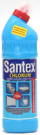 Чистящее ср-во универсал. CHLORUM Santex 750г гель /8шт/