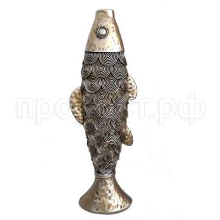Ваза рыбка (серебро+бронза) 718516/I172