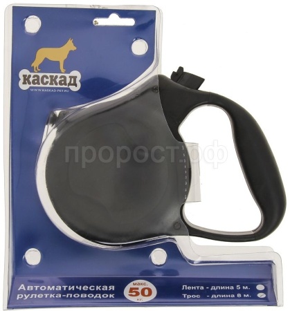 Рулетка автоматическая трос 8м/50кг черная/10233552-07 Рулетка автоматическая трос 8м/50кг черная/10233552-07