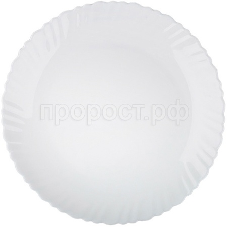 Тарелка столовая Dolche Vita 24см опал.стекло