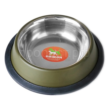 Миска метал 0,25л оливковая /Т630/ЗР