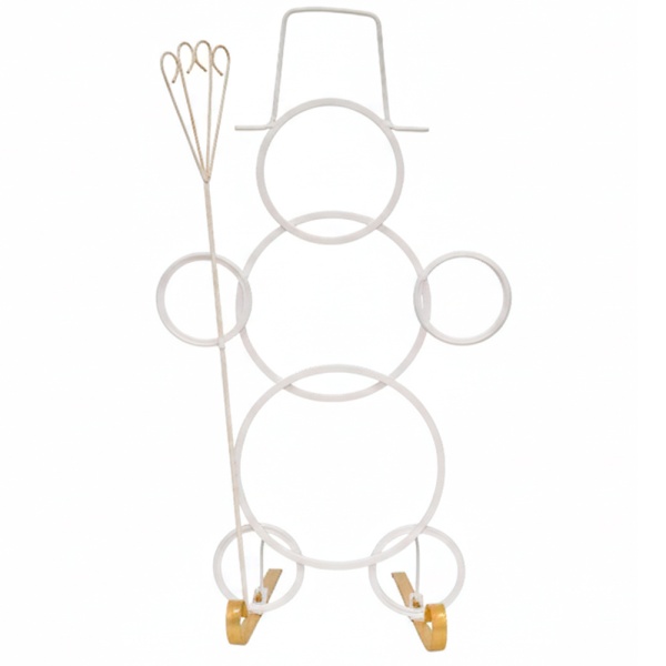 ДЕКОР Фигура Снеговик 90-30 белый РЗДИ/1шт