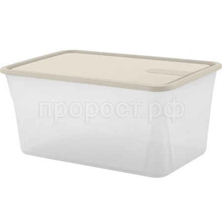 Контейнер д/пищ.прод. 2,1л Sugar&Spice Honey прямоугольный белый зефир SE1106 /12шт/ПР 