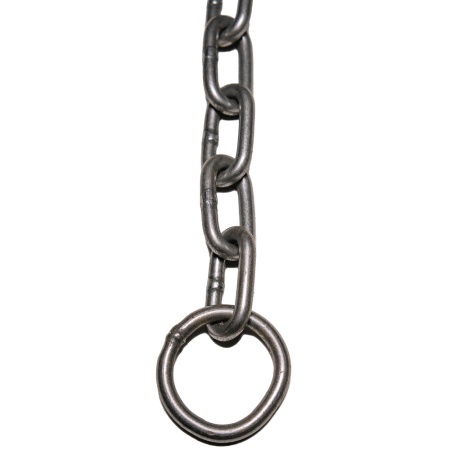 Цепь для привязи с ошейником КРС/МРС №5 короткозвенная с вертлюгом