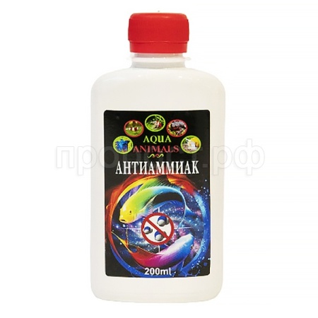 Средство для подготовки аквариумной воды AQUAAN-IMALS Антиаммиак 200мл Средство для подготовки аквариумной воды AQUAAN-IMALS Антиаммиак 200мл