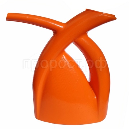 Лейка 1,7л "Цветочная" оранжевый