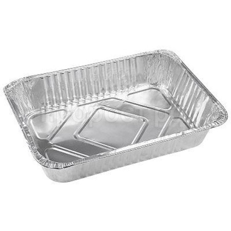 Форма д/выпечки 37*27*7см фольга квадрат. однораз. LAMINA 006045 /50шт/ Mallony 