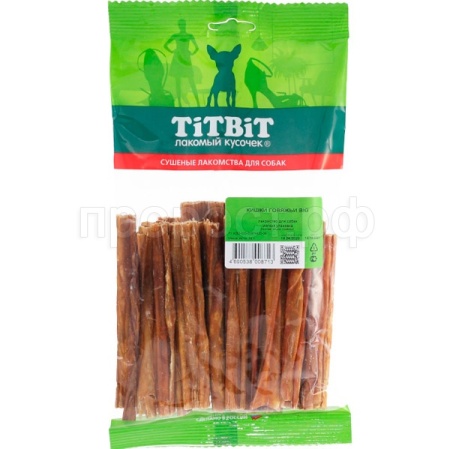 Лакомство для собак Кишки говяжьи BIG м/у 