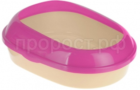 Туалет д/собак овальный глубокий 51*37*17см/09312214/Каскад  Туалет д/собак овальный глубокий 51*37*17см/09312214/Каскад