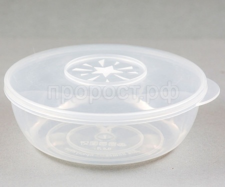 Бутербродница 0,6л круглая 05003