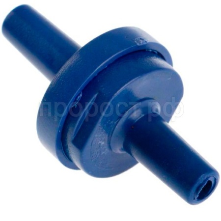 Обратный клапан под трубку 4мм синий/100шт/AquaAnimals Обратный клапан под трубку 4мм синий/100шт/AquaAnimals