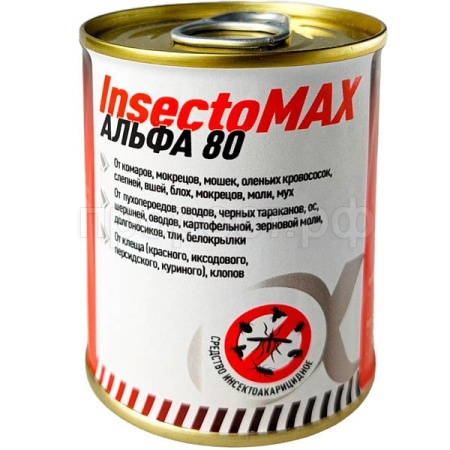 Шашка InsectoMAX Альфа 80 (альфа-циперметрин) 80гр Пироспецэффект  Шашка InsectoMAX Альфа 80 (альфа-циперметрин) 80гр Пироспецэффект