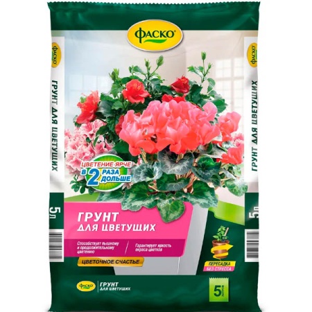 Грунт Фаско для Цветущих 5л Грунт Фаско для Цветущих 5л