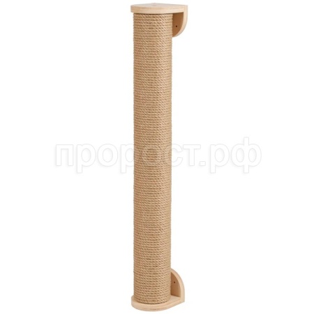 Когтеточка АКТИВИТИ на стену столбик 80см джут 9,5 83х10см КД-112