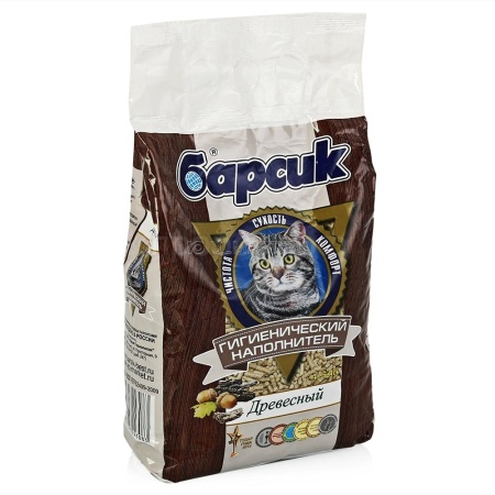 Наполнитель Барсик Древесный 4,54л 