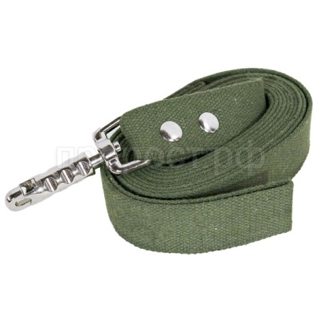 Поводок брезент 35мм*3м цилиндрический карабин/29911 Поводок брезент 35мм*3м цилиндрический карабин/29911